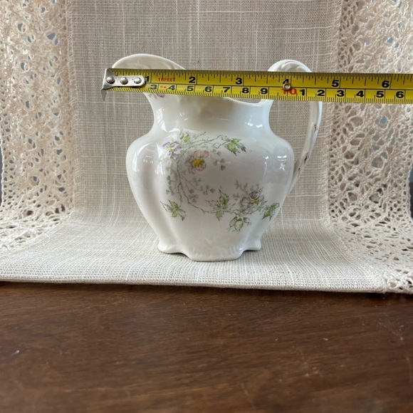 Gorgeous Antique Pitcher-Knowles, Taylor & Knowles. Semi-Vitreous Porcelain. EUC - Picture 8 of 8